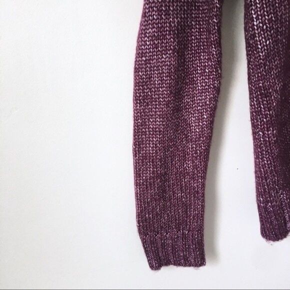 NWT JustFab Open Front Metallic Knit Sweater - Picture 3 of 8